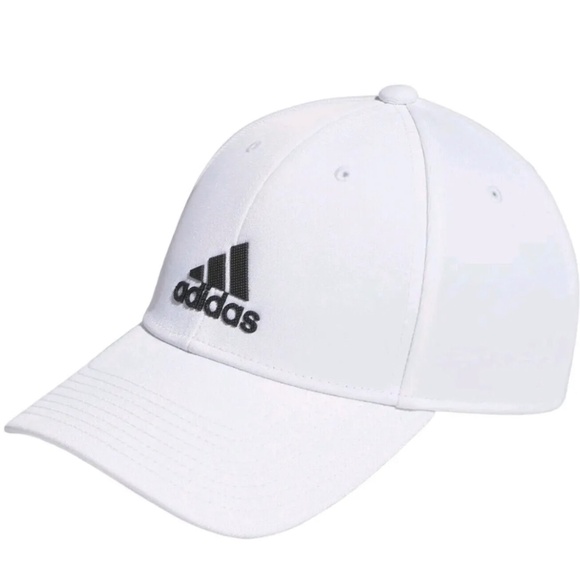 White Adidas Hat Cap New w/ Tags - Picture 1 of 7